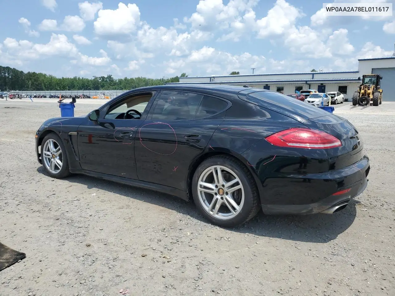 2014 Porsche Panamera 2 VIN: WP0AA2A78EL011617 Lot: 62513665