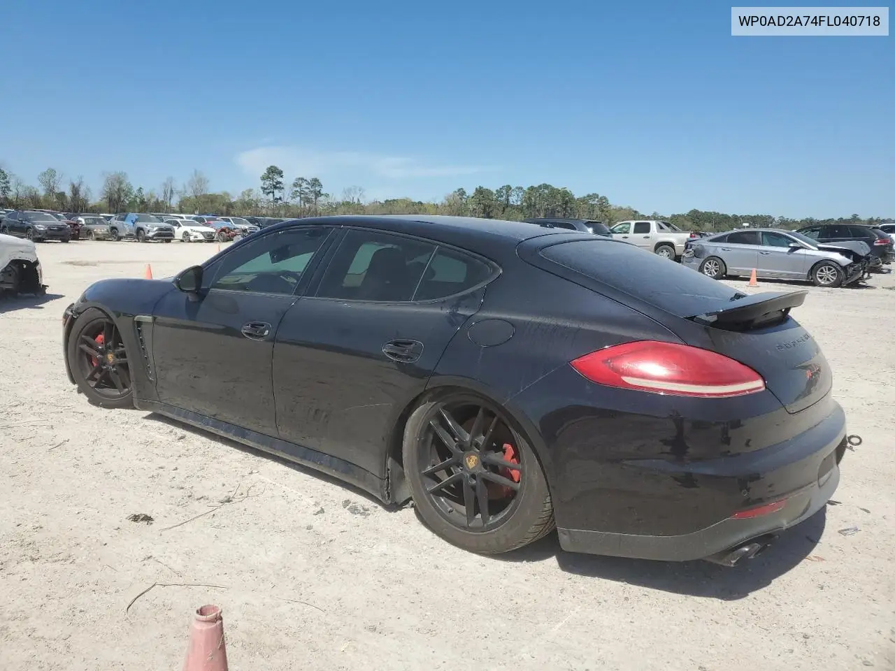 2015 Porsche Panamera Se Hybrid VIN: WP0AD2A74FL040718 Lot: 48956365