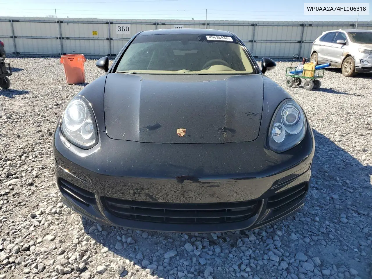 2015 Porsche Panamera 2 VIN: WP0AA2A74FL006318 Lot: 49692935