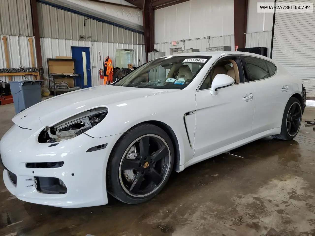 2015 Porsche Panamera S VIN: WP0AB2A73FL050792 Lot: 53559565