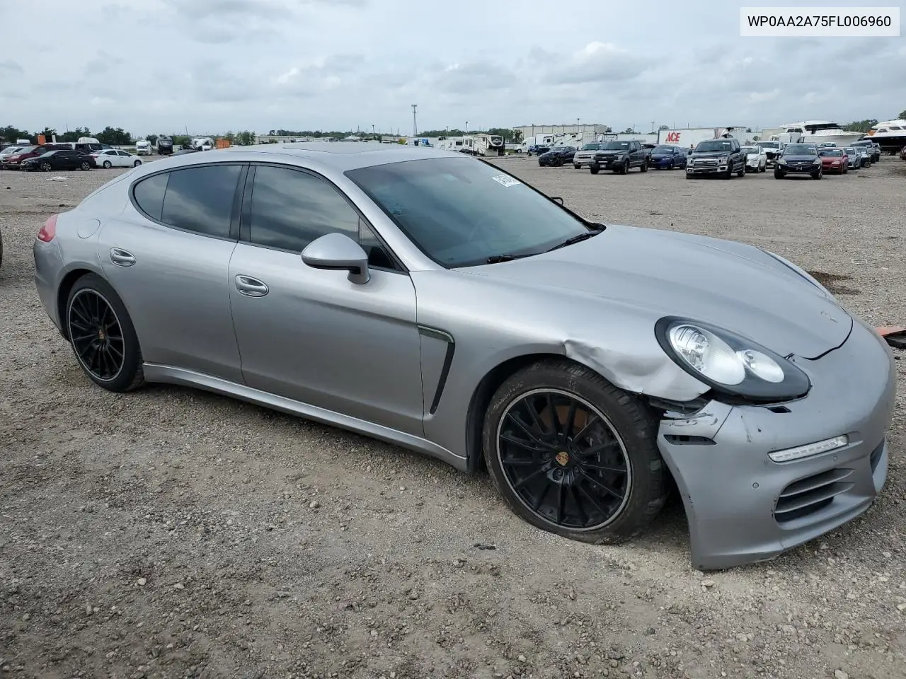 2015 Porsche Panamera 2 VIN: WP0AA2A75FL006960 Lot: 54758465