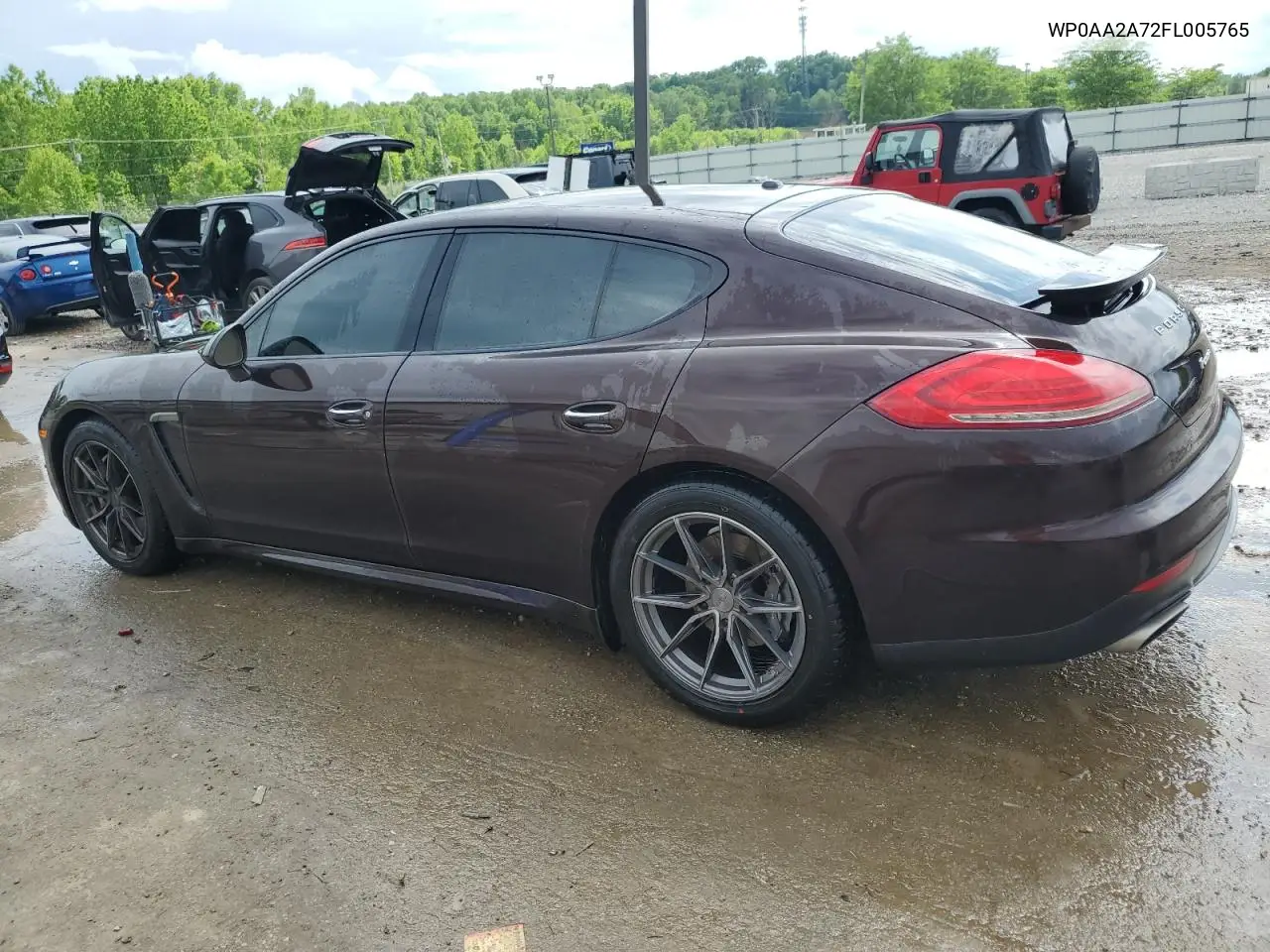 2015 Porsche Panamera 2 VIN: WP0AA2A72FL005765 Lot: 55849435