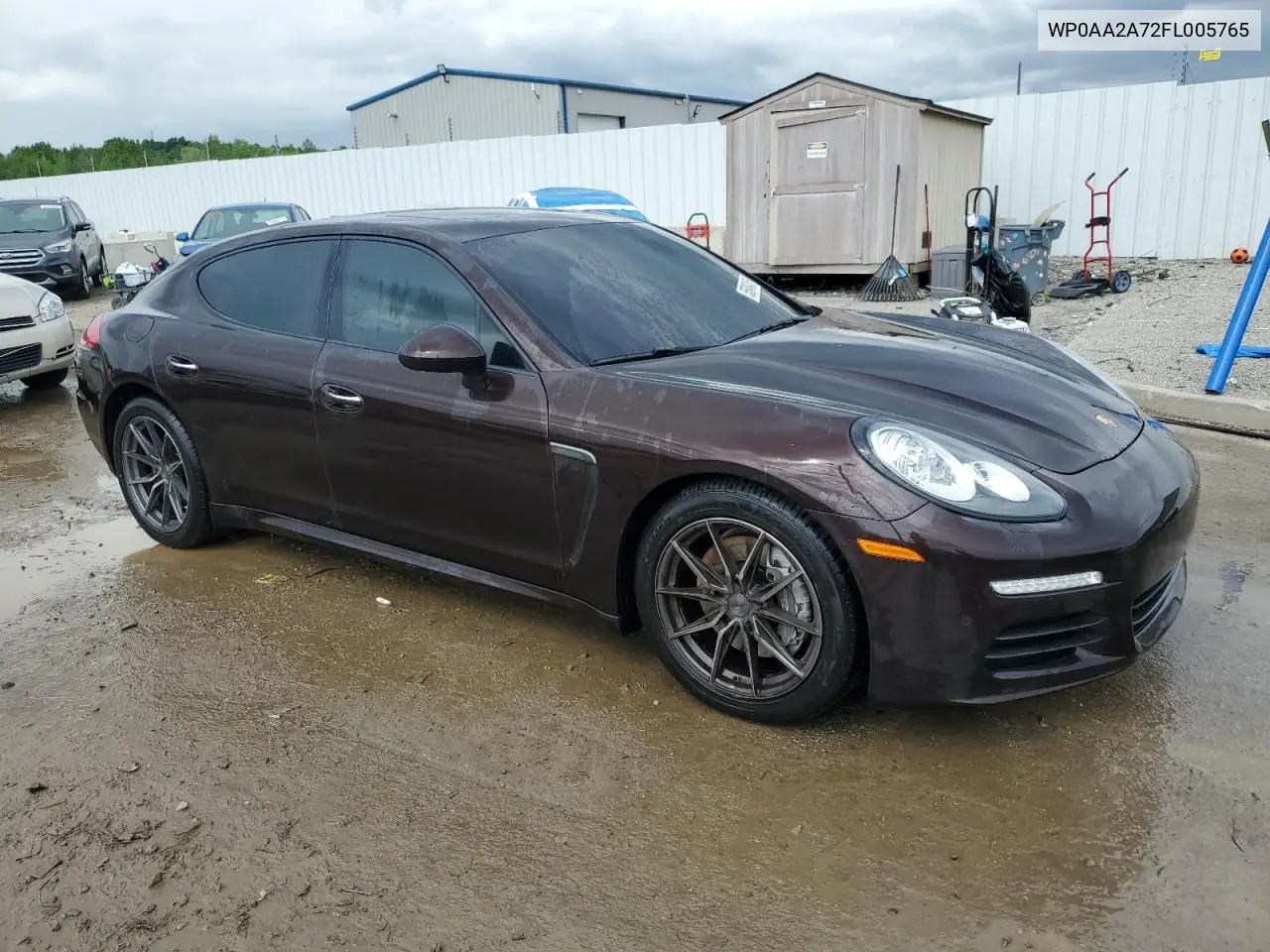 2015 Porsche Panamera 2 VIN: WP0AA2A72FL005765 Lot: 55849435