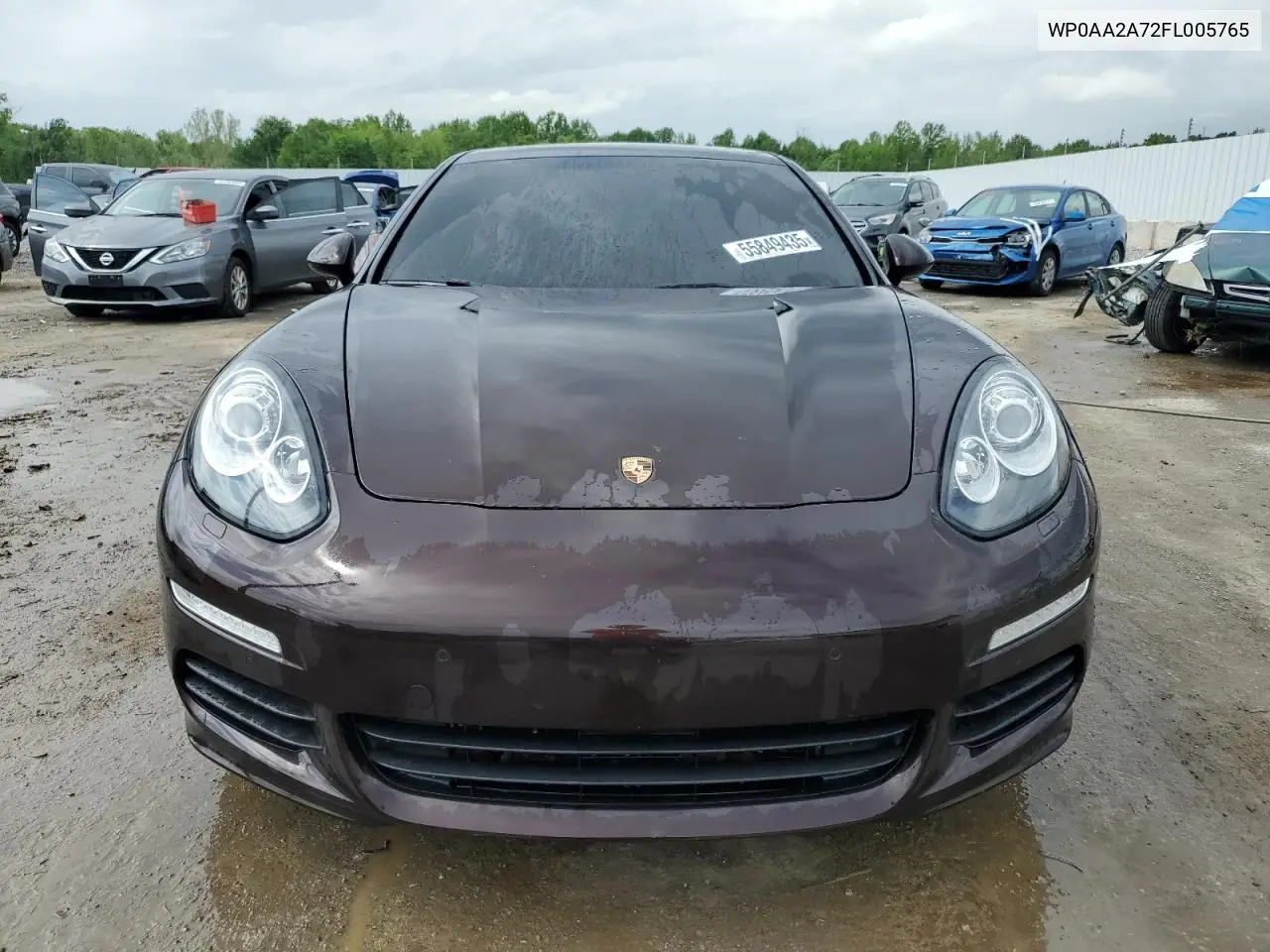 2015 Porsche Panamera 2 VIN: WP0AA2A72FL005765 Lot: 55849435