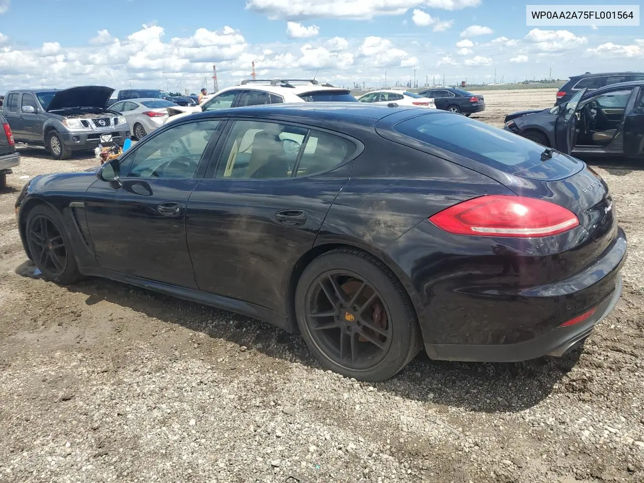 2015 Porsche Panamera 2 VIN: WP0AA2A75FL001564 Lot: 56434645