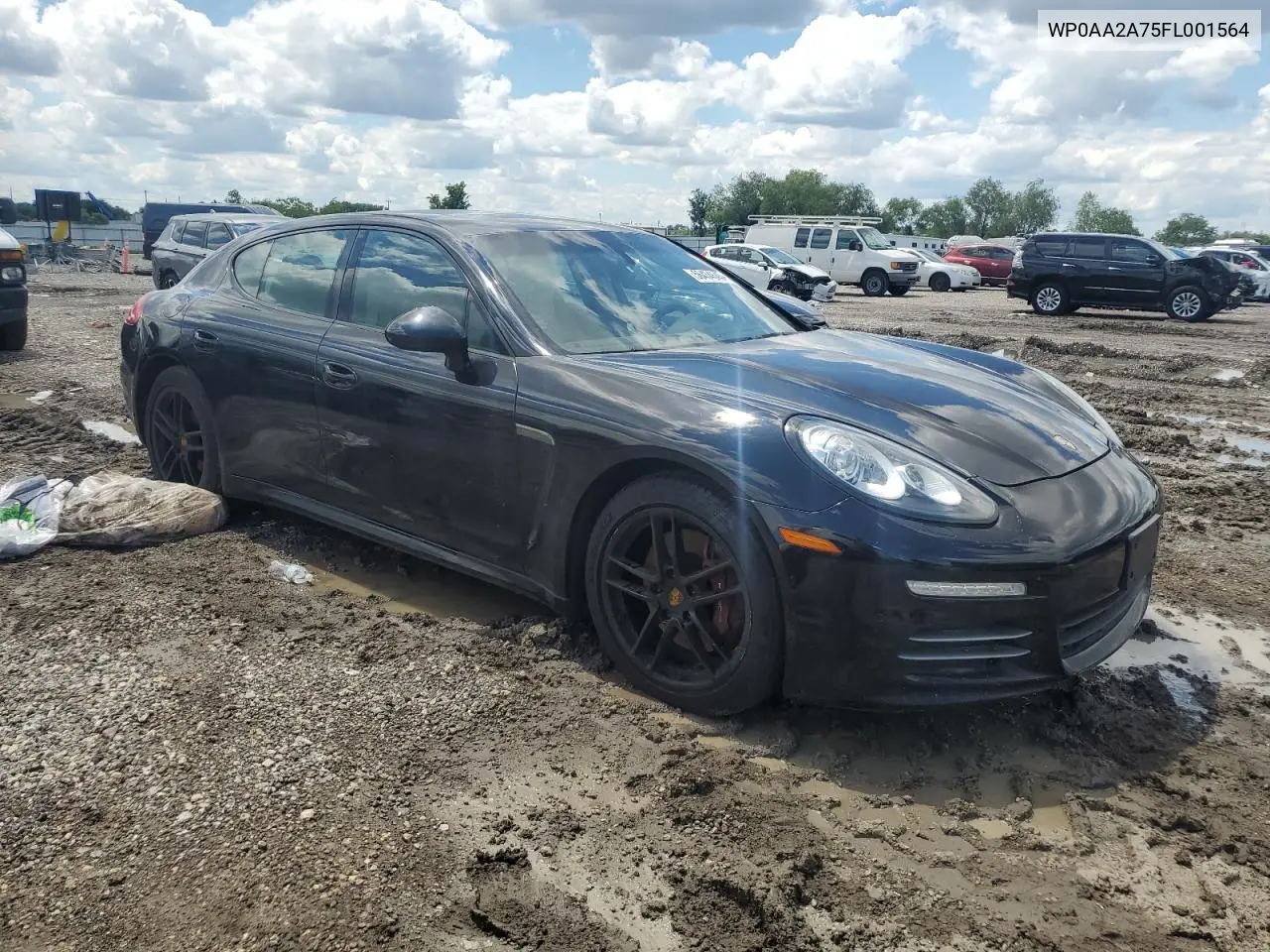 2015 Porsche Panamera 2 VIN: WP0AA2A75FL001564 Lot: 56434645