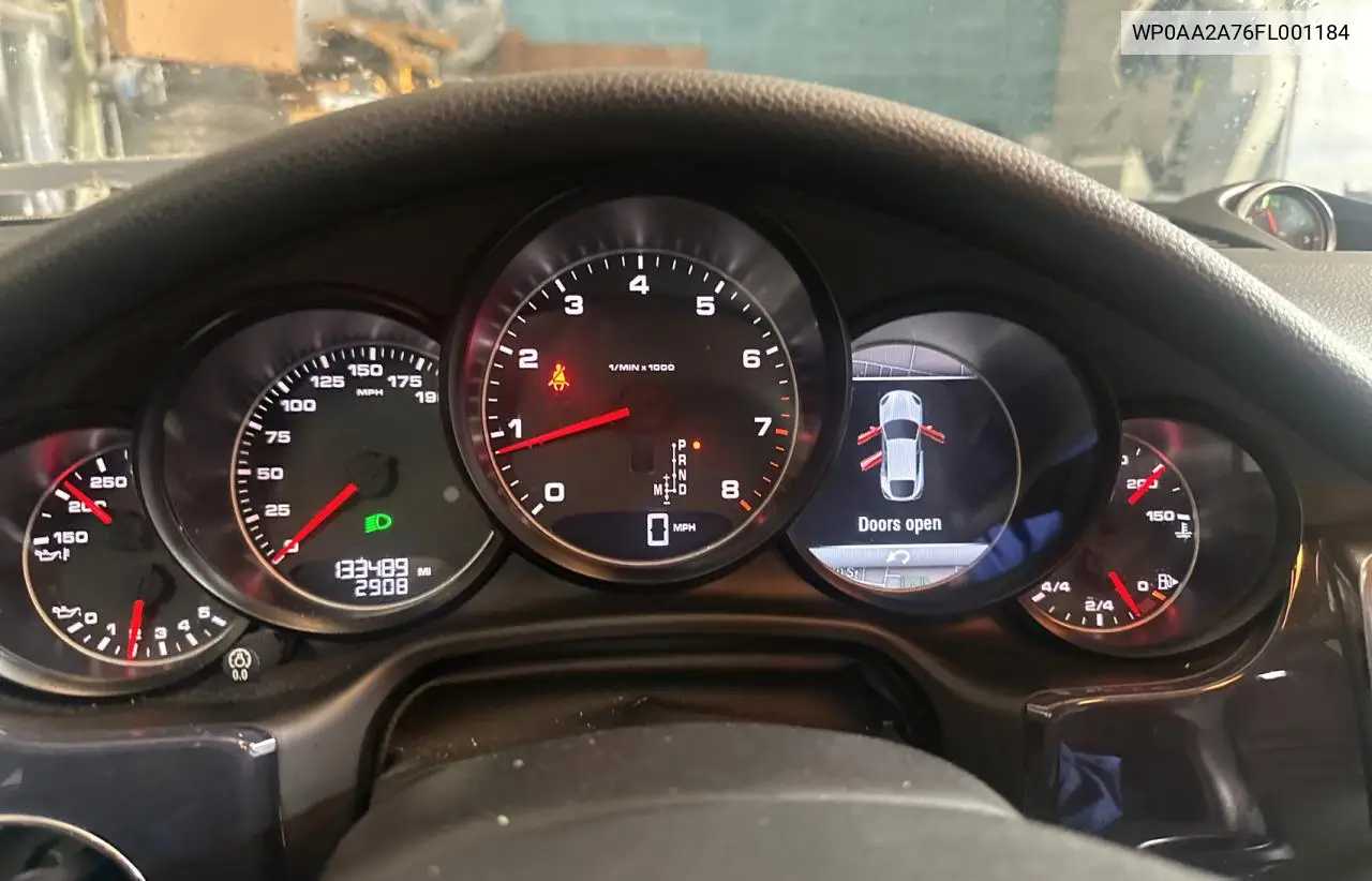 2015 Porsche Panamera 2 VIN: WP0AA2A76FL001184 Lot: 56736435