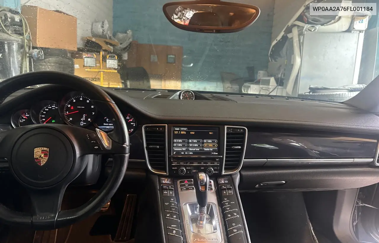 2015 Porsche Panamera 2 VIN: WP0AA2A76FL001184 Lot: 56736435