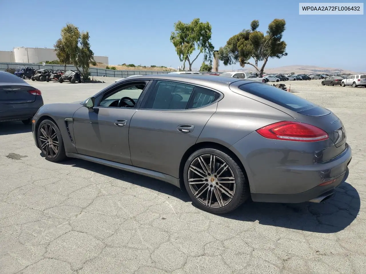 2015 Porsche Panamera 2 VIN: WP0AA2A72FL006432 Lot: 60723375