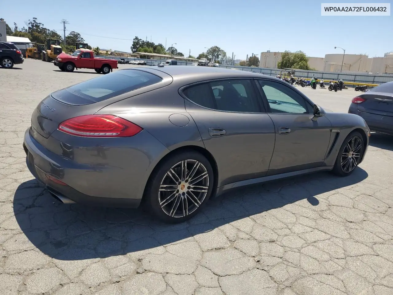 2015 Porsche Panamera 2 VIN: WP0AA2A72FL006432 Lot: 60723375