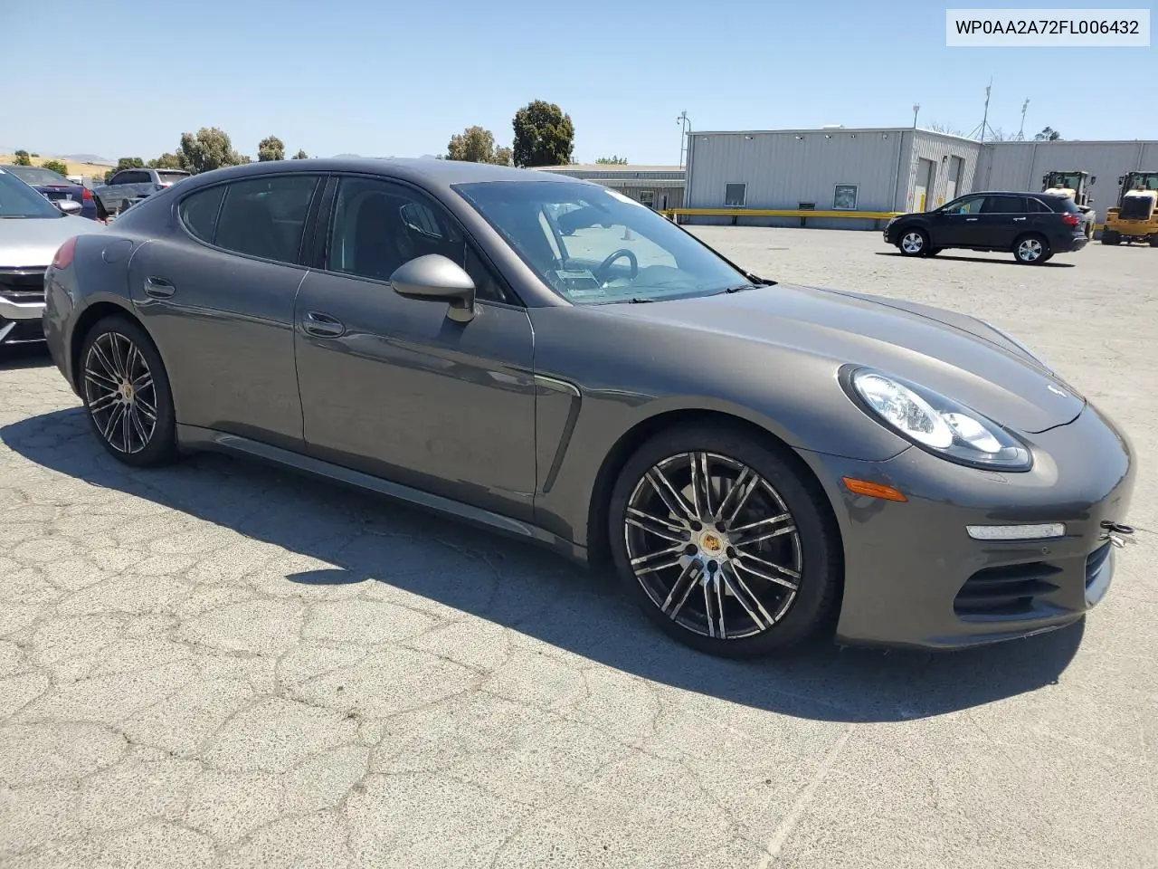 2015 Porsche Panamera 2 VIN: WP0AA2A72FL006432 Lot: 60723375