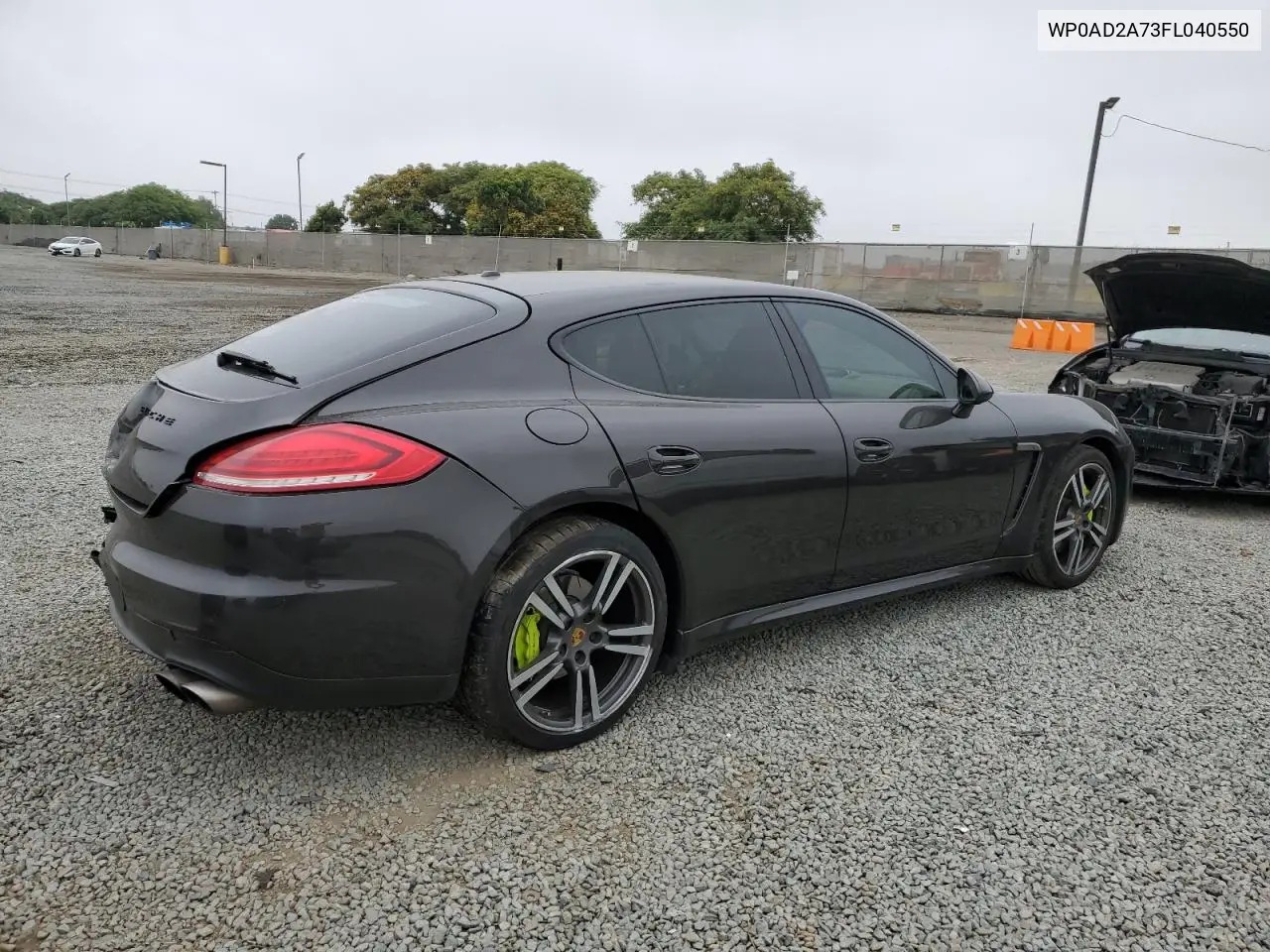 2015 Porsche Panamera Se Hybrid VIN: WP0AD2A73FL040550 Lot: 60873135