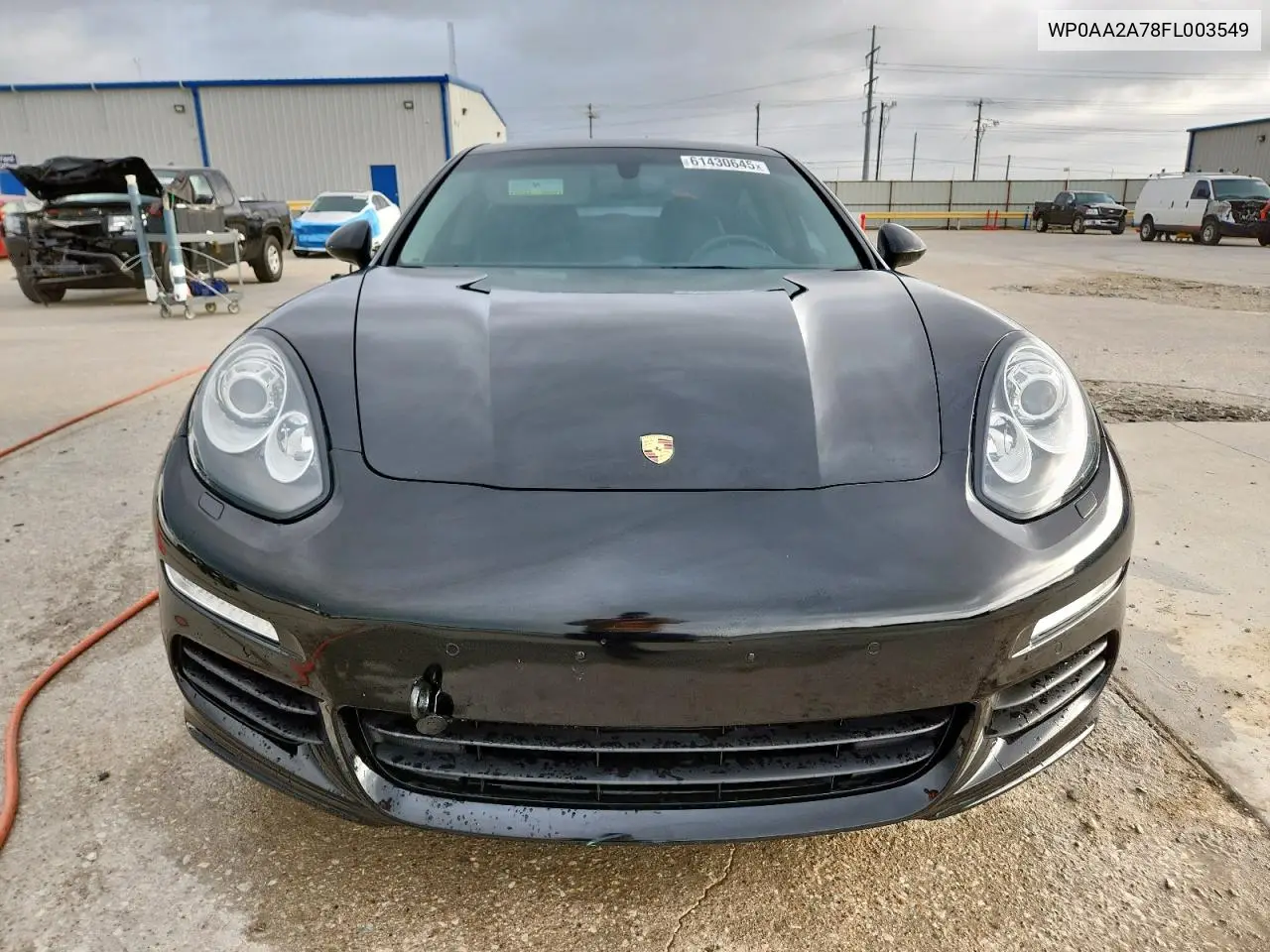 2015 Porsche Panamera 2 VIN: WP0AA2A78FL003549 Lot: 61430645