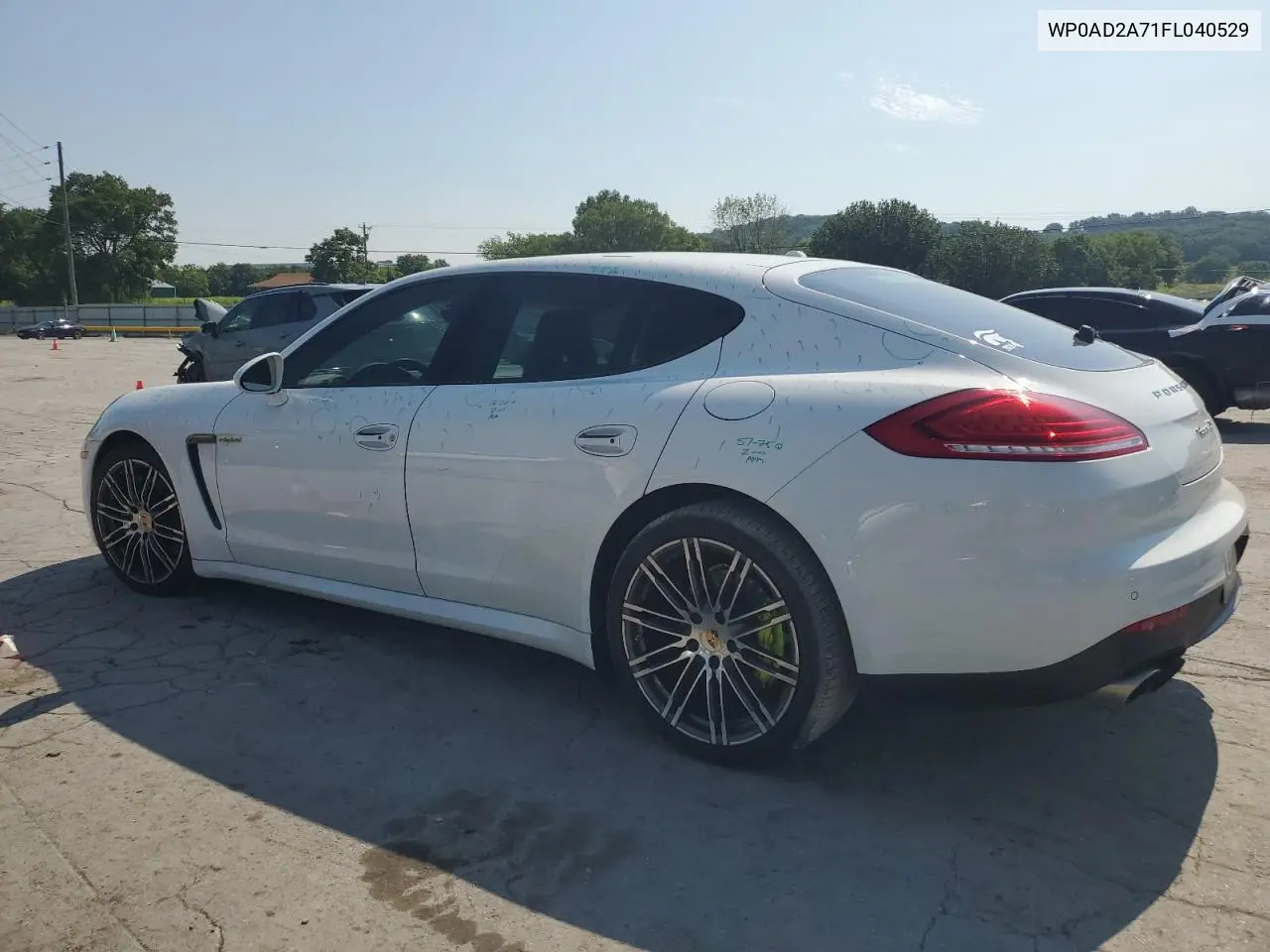 2015 Porsche Panamera Se Hybrid VIN: WP0AD2A71FL040529 Lot: 63210235