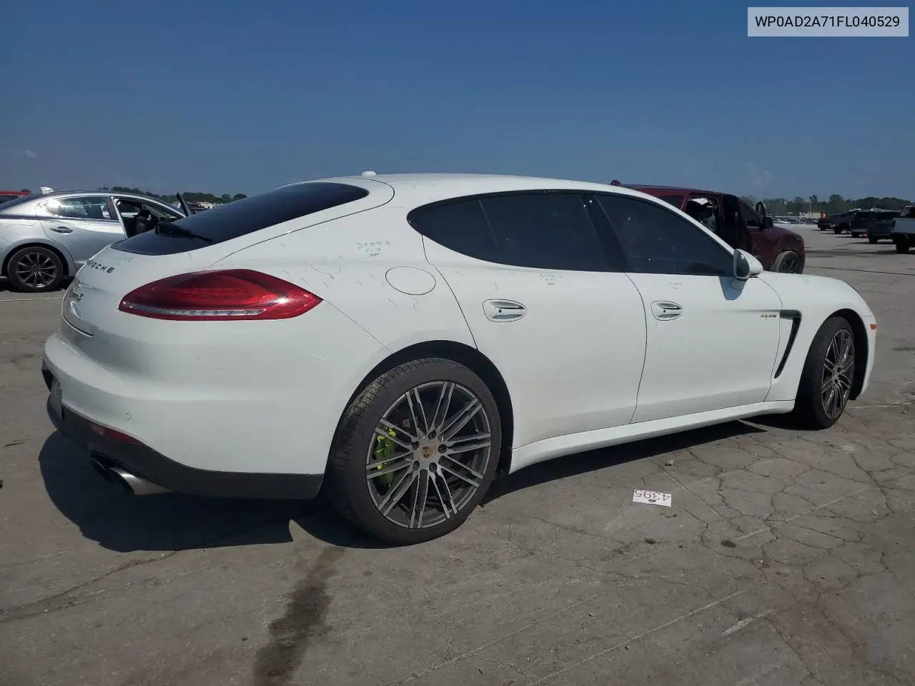 2015 Porsche Panamera Se Hybrid VIN: WP0AD2A71FL040529 Lot: 63210235