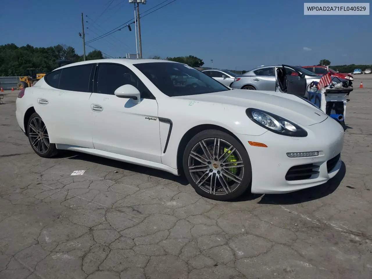 2015 Porsche Panamera Se Hybrid VIN: WP0AD2A71FL040529 Lot: 63210235