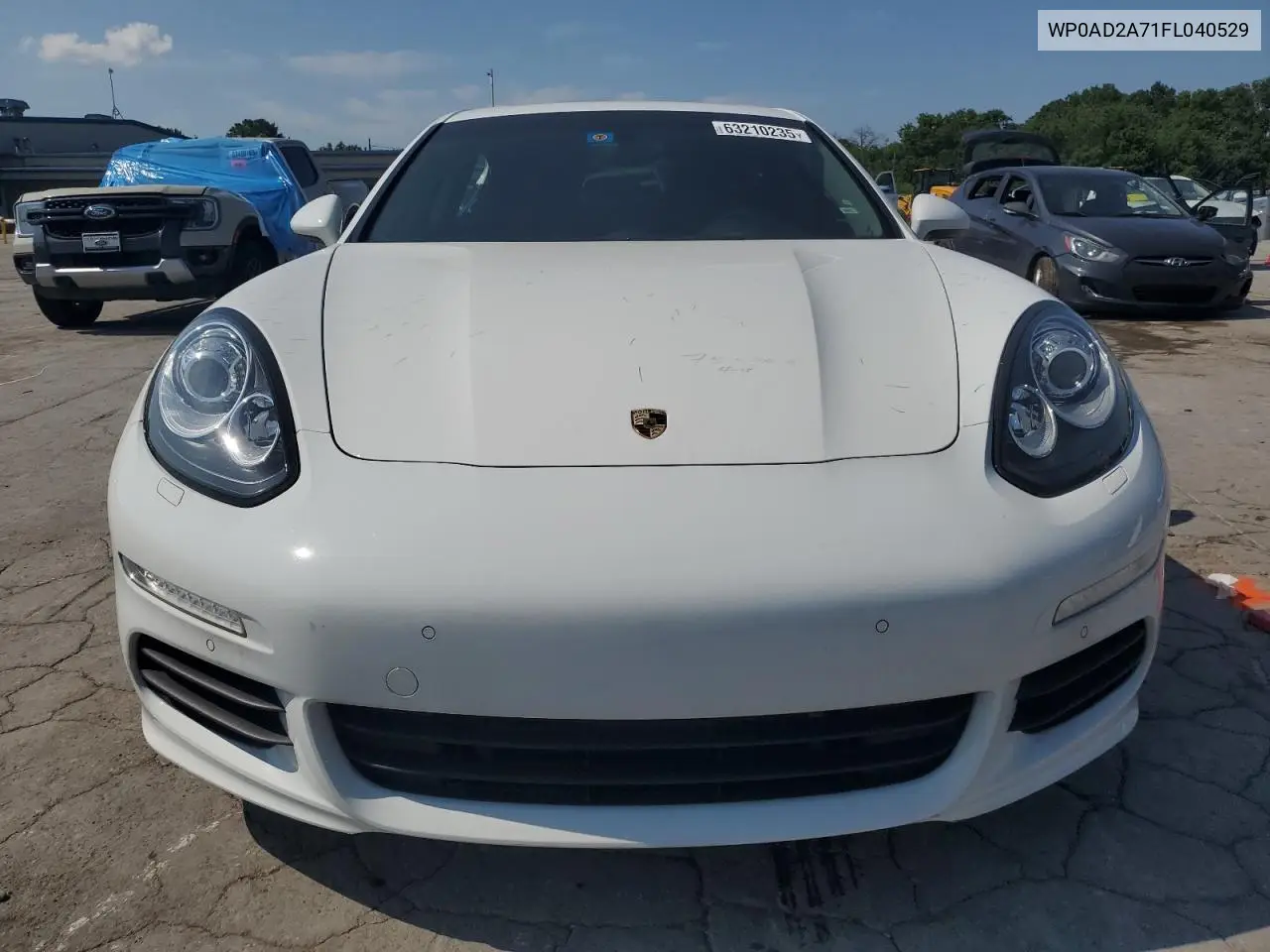 2015 Porsche Panamera Se Hybrid VIN: WP0AD2A71FL040529 Lot: 63210235