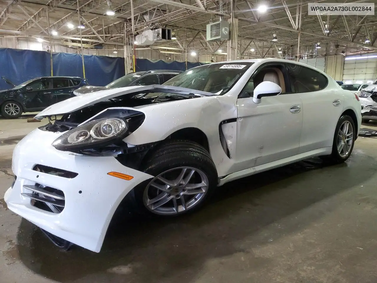 2016 Porsche Panamera 2 VIN: WP0AA2A73GL002844 Lot: 49814995