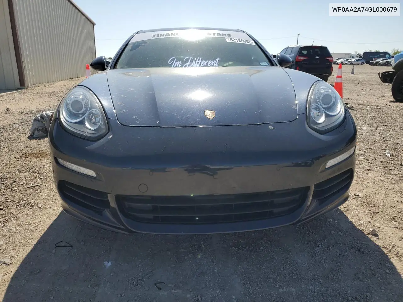 2016 Porsche Panamera 2 VIN: WP0AA2A74GL000679 Lot: 52186965