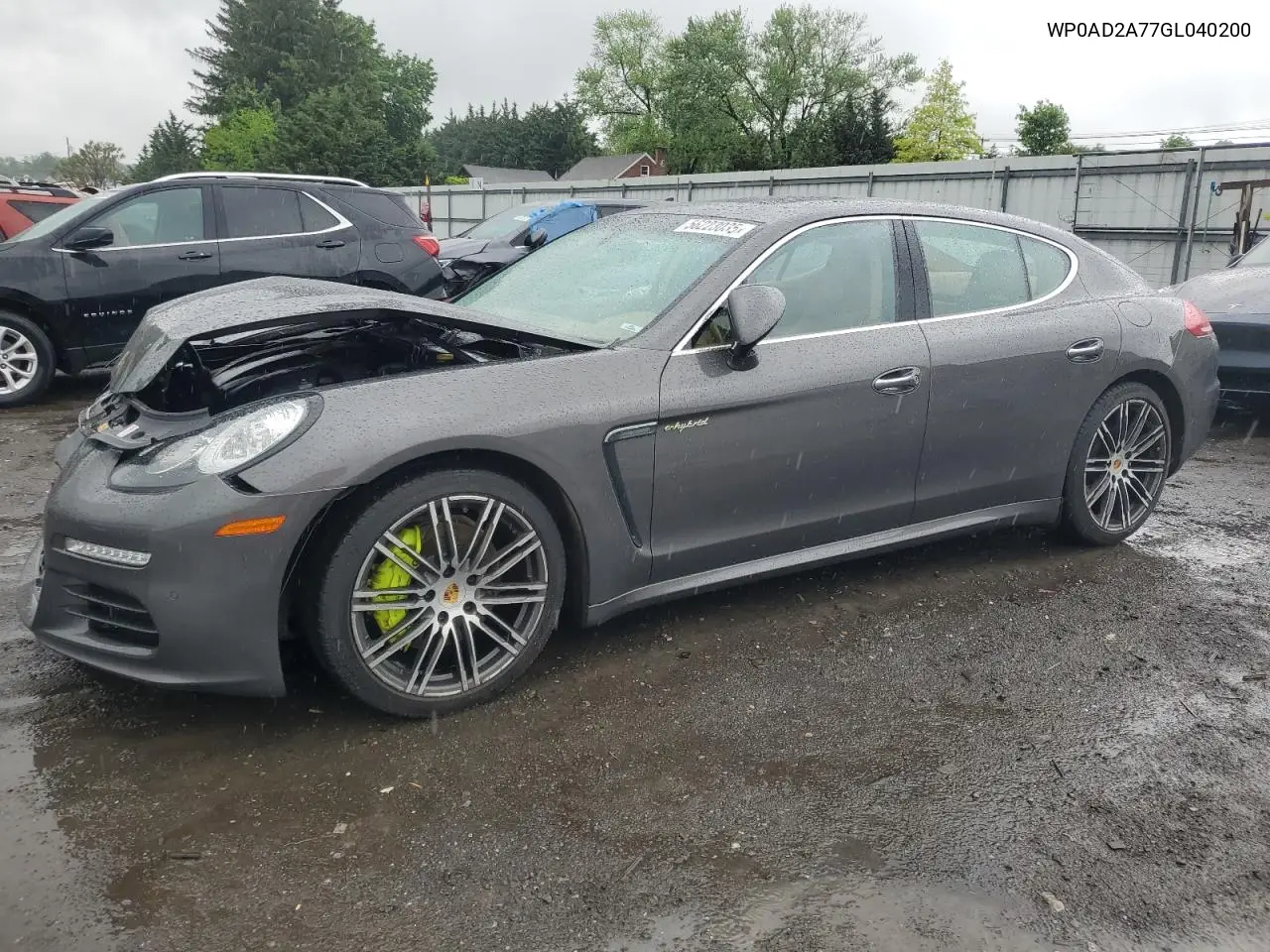2016 Porsche Panamera Se Hybrid VIN: WP0AD2A77GL040200 Lot: 56223035