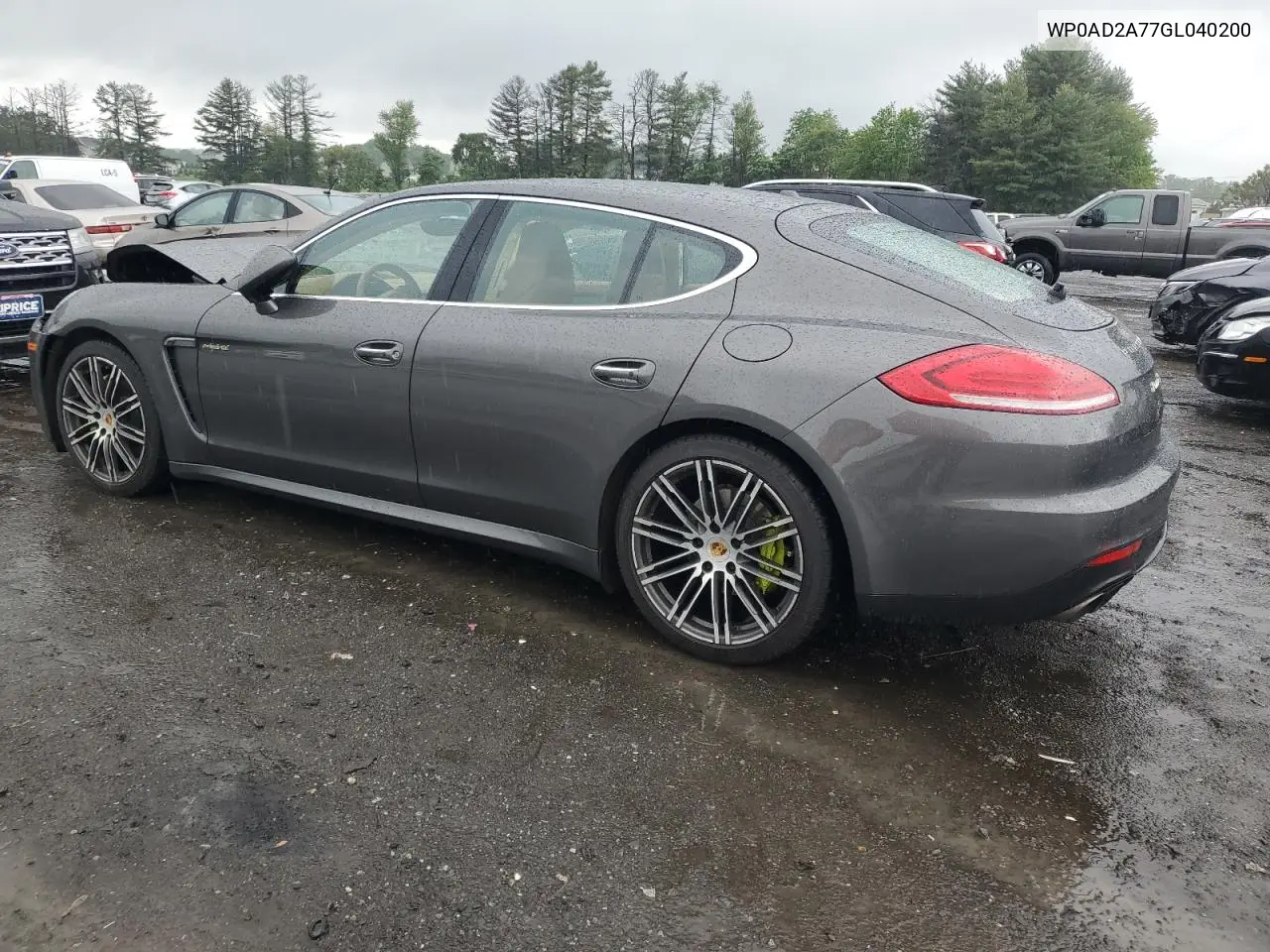 2016 Porsche Panamera Se Hybrid VIN: WP0AD2A77GL040200 Lot: 56223035