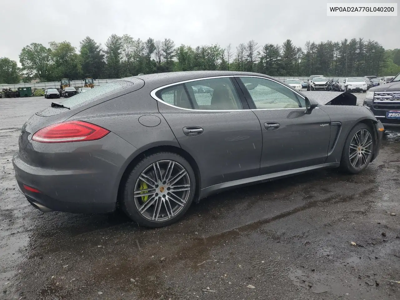 2016 Porsche Panamera Se Hybrid VIN: WP0AD2A77GL040200 Lot: 56223035