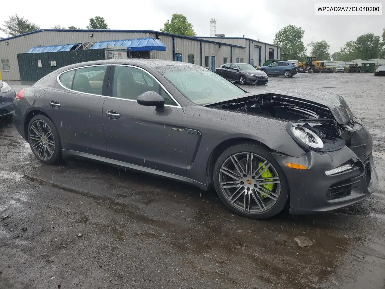 2016 Porsche Panamera Se Hybrid VIN: WP0AD2A77GL040200 Lot: 56223035