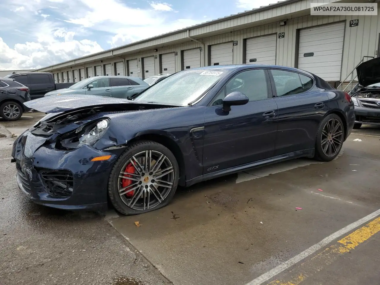 2016 Porsche Panamera Gts VIN: WP0AF2A73GL081725 Lot: 56754975