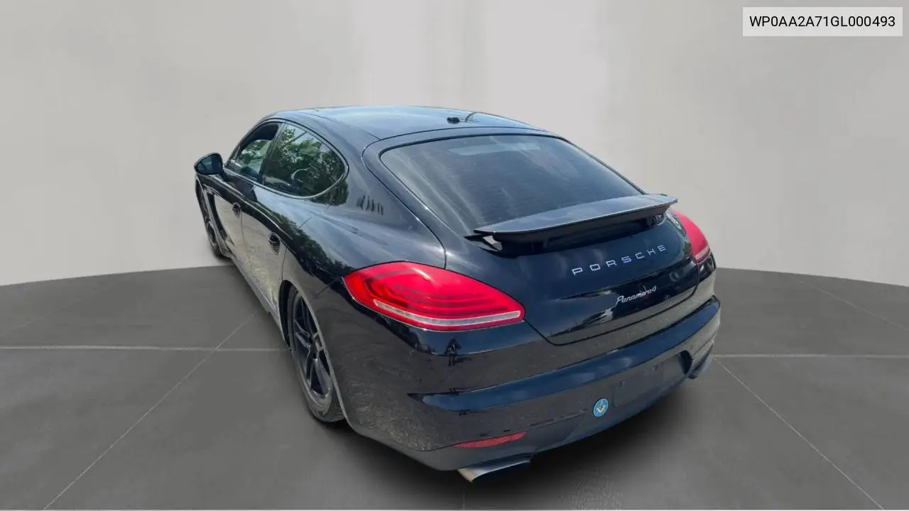 2016 Porsche Panamera 2 VIN: WP0AA2A71GL000493 Lot: 57187295