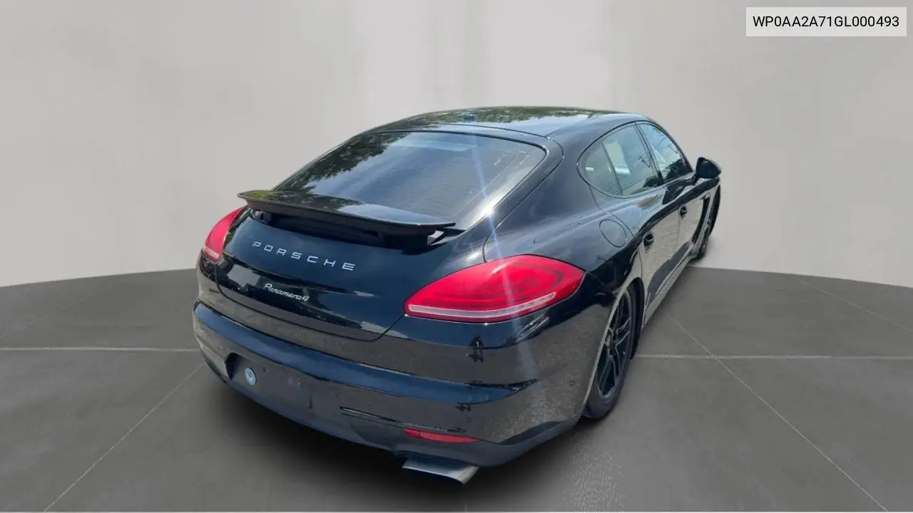 2016 Porsche Panamera 2 VIN: WP0AA2A71GL000493 Lot: 57187295