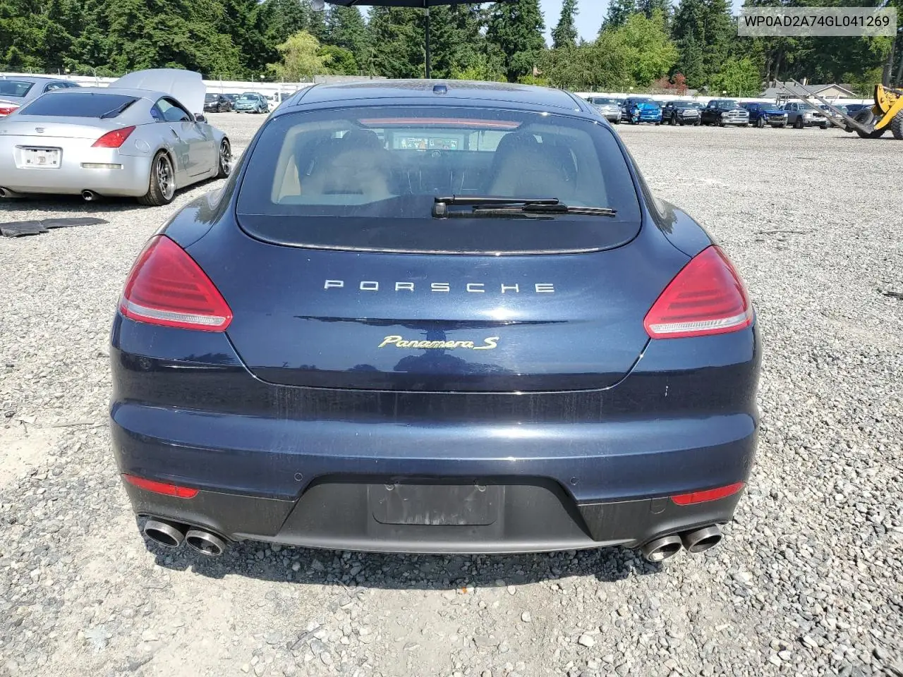 2016 Porsche Panamera Se Hybrid VIN: WP0AD2A74GL041269 Lot: 62181945
