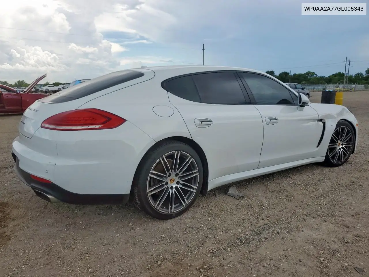 2016 Porsche Panamera 2 VIN: WP0AA2A77GL005343 Lot: 62832705