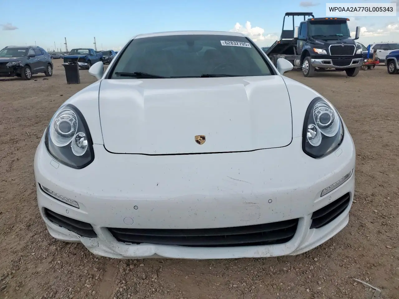 2016 Porsche Panamera 2 VIN: WP0AA2A77GL005343 Lot: 62832705