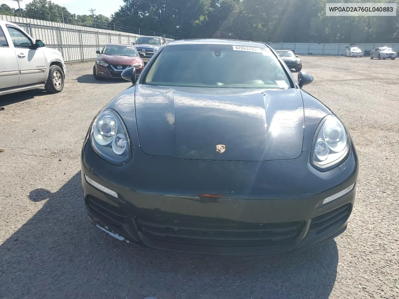 2016 Porsche Panamera Se Hybrid VIN: WP0AD2A76GL040883 Lot: 62863785