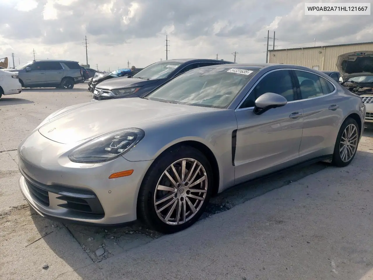 2017 Porsche Panamera 4S VIN: WP0AB2A71HL121667 Lot: 54331635