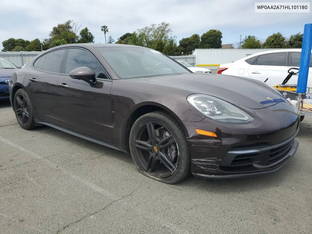 2017 Porsche Panamera 2 VIN: WP0AA2A71HL101180 Lot: 54766045