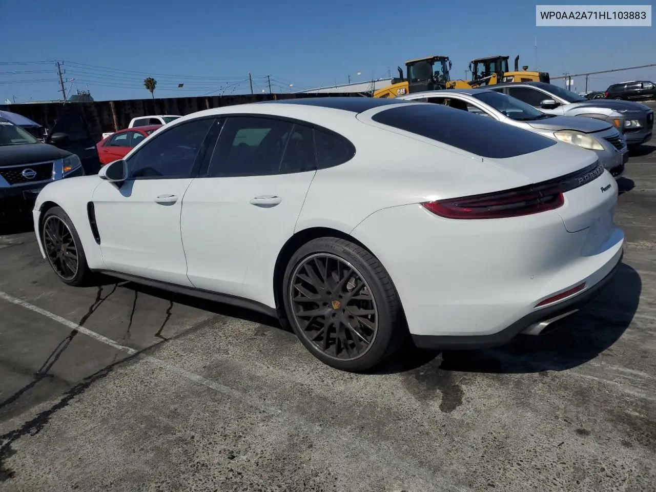 2017 Porsche Panamera 2 VIN: WP0AA2A71HL103883 Lot: 60921795