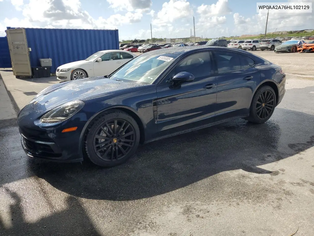 2017 Porsche Panamera 2 VIN: WP0AA2A76HL102129 Lot: 61036005