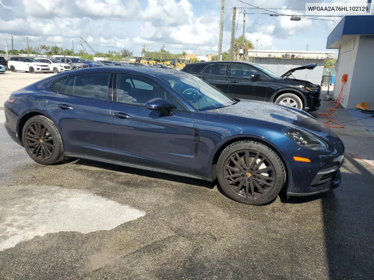 2017 Porsche Panamera 2 VIN: WP0AA2A76HL102129 Lot: 61036005