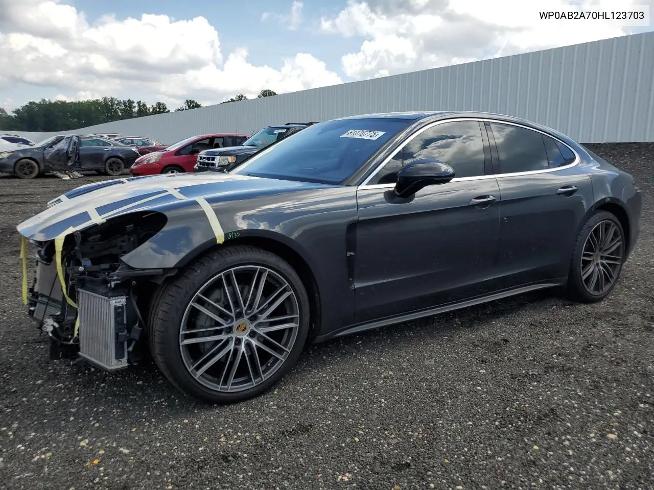 2017 Porsche Panamera 4S VIN: WP0AB2A70HL123703 Lot: 61076775