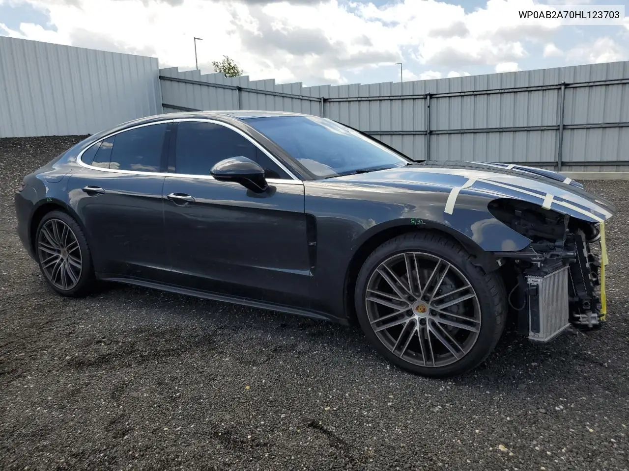 2017 Porsche Panamera 4S VIN: WP0AB2A70HL123703 Lot: 61076775