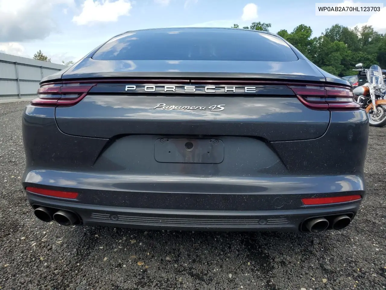 2017 Porsche Panamera 4S VIN: WP0AB2A70HL123703 Lot: 61076775