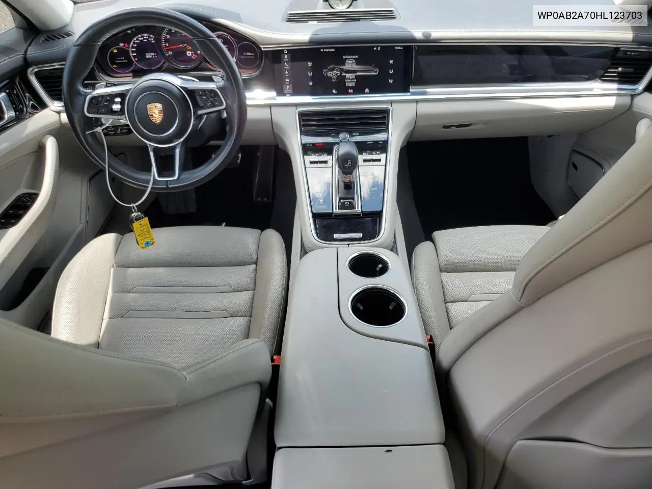 2017 Porsche Panamera 4S VIN: WP0AB2A70HL123703 Lot: 61076775
