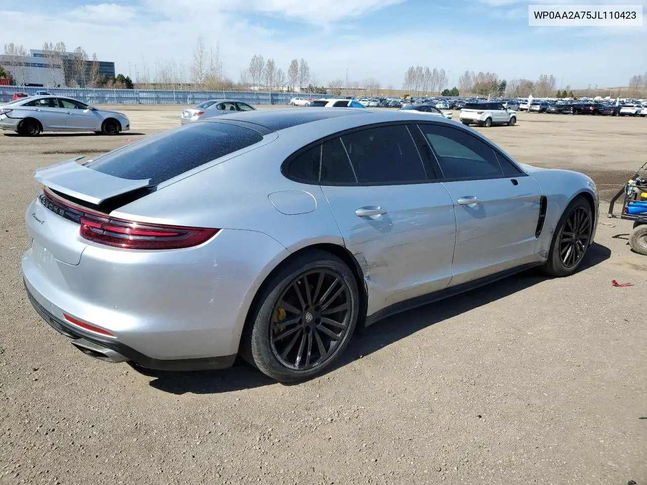 2018 Porsche Panamera 4 VIN: WP0AA2A75JL110423 Lot: 48962705