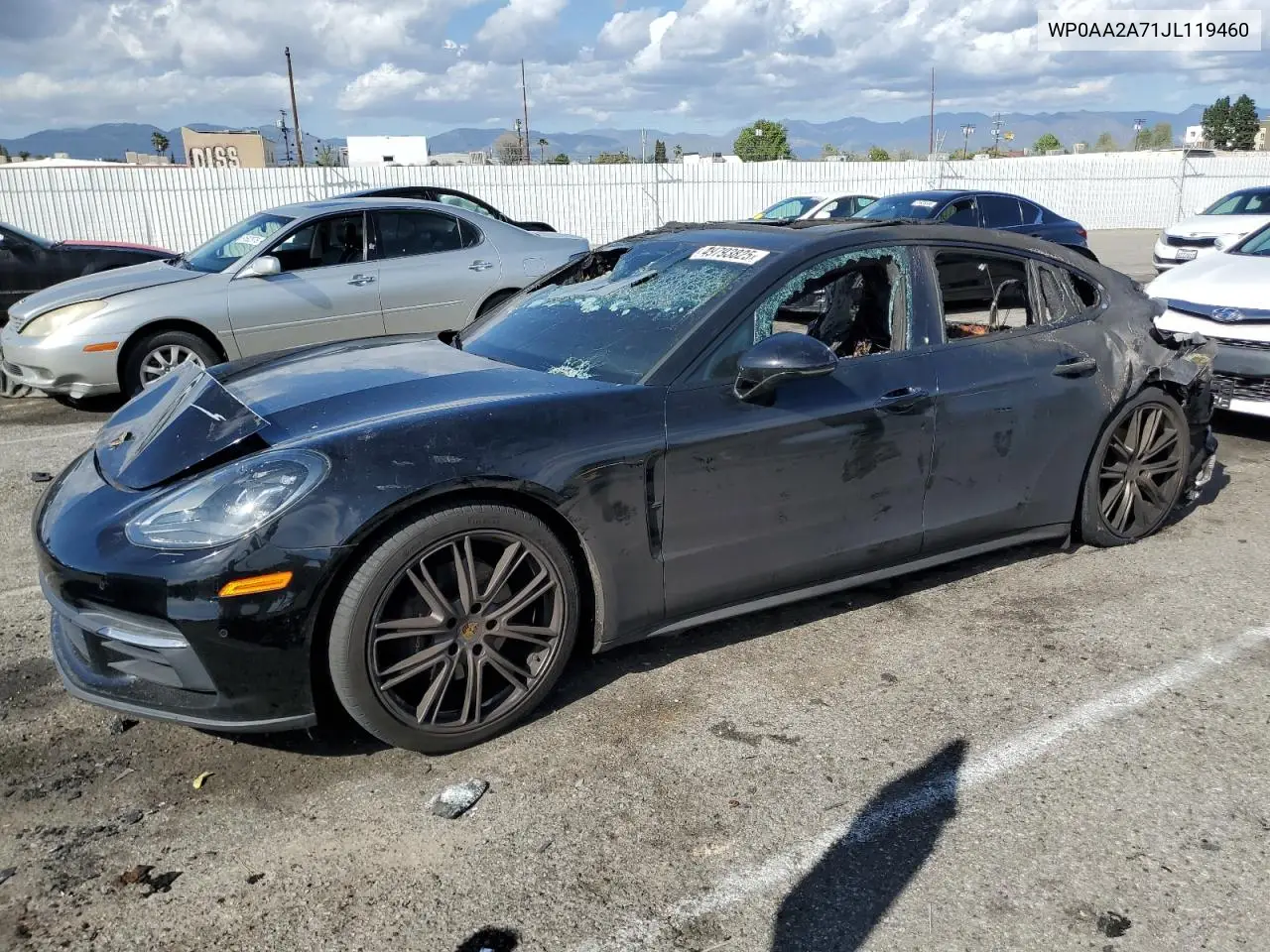 2018 Porsche Panamera 4 VIN: WP0AA2A71JL119460 Lot: 49793825
