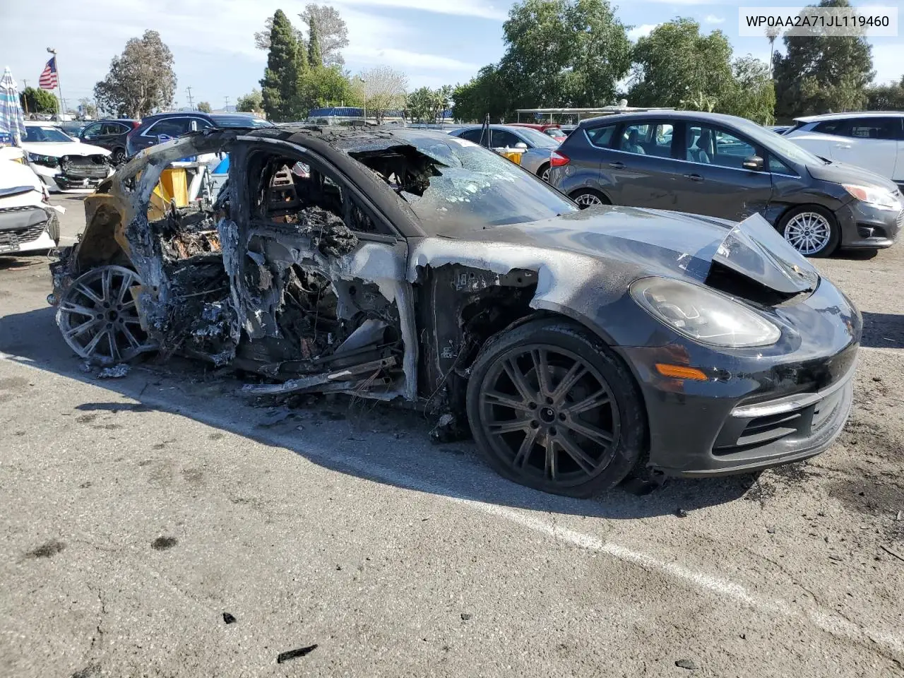 2018 Porsche Panamera 4 VIN: WP0AA2A71JL119460 Lot: 49793825