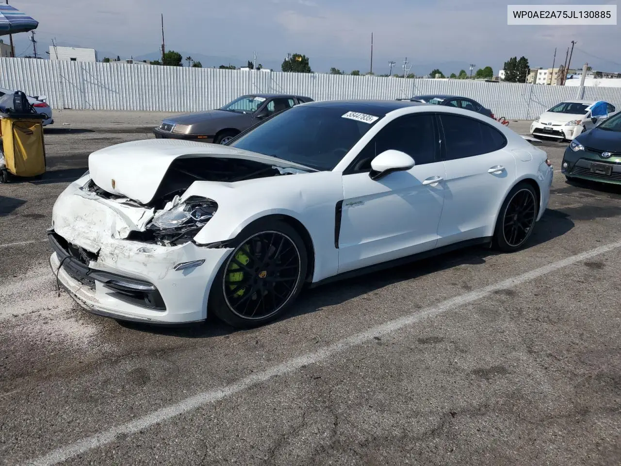 2018 Porsche Panamera 4 E-Hybrid VIN: WP0AE2A75JL130885 Lot: 55447835