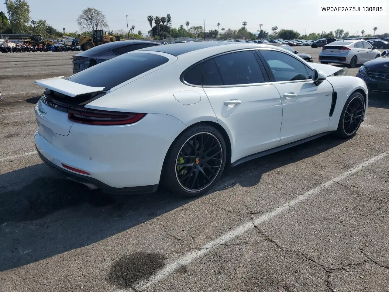 2018 Porsche Panamera 4 E-Hybrid VIN: WP0AE2A75JL130885 Lot: 55447835