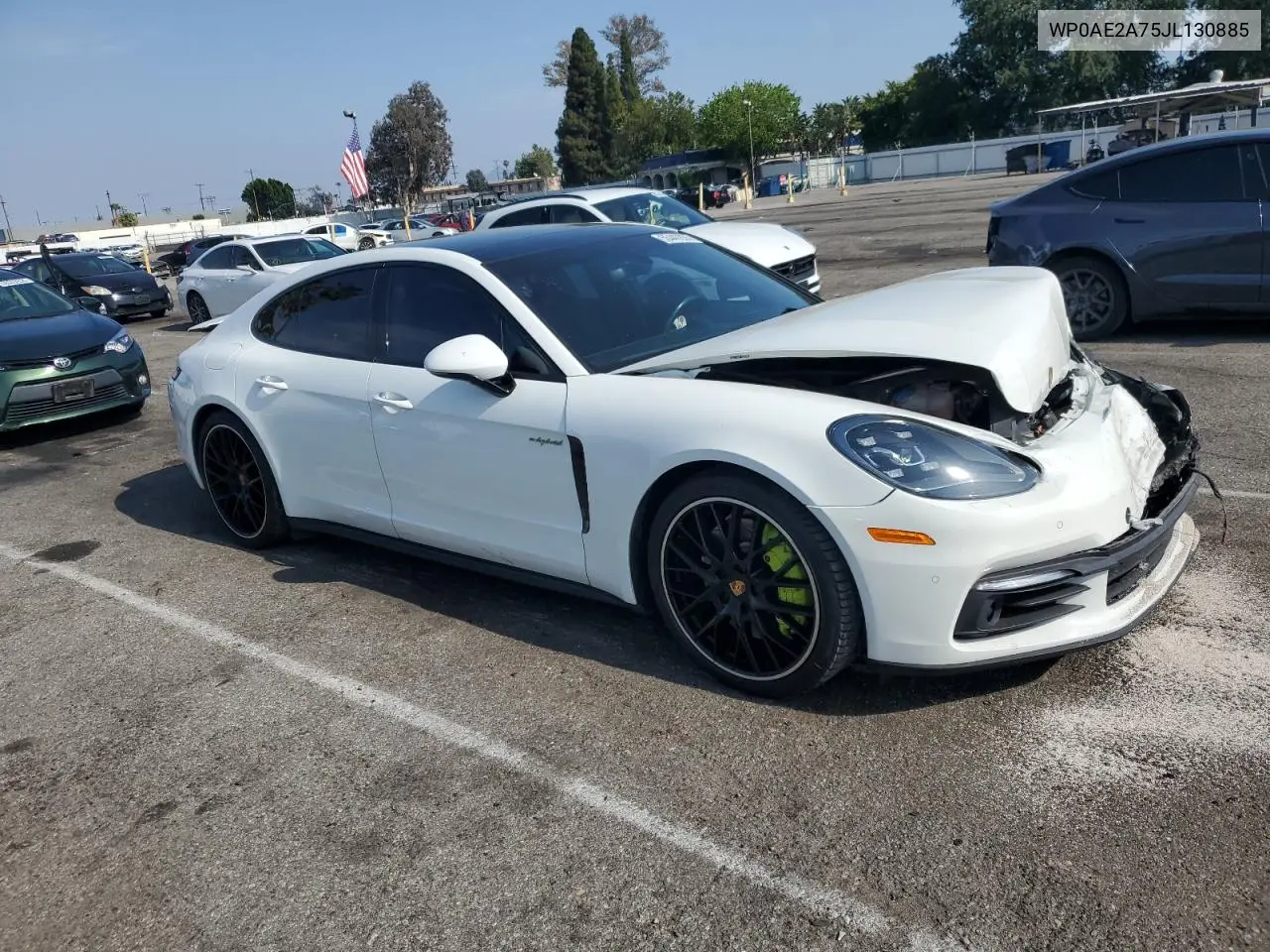 2018 Porsche Panamera 4 E-Hybrid VIN: WP0AE2A75JL130885 Lot: 55447835