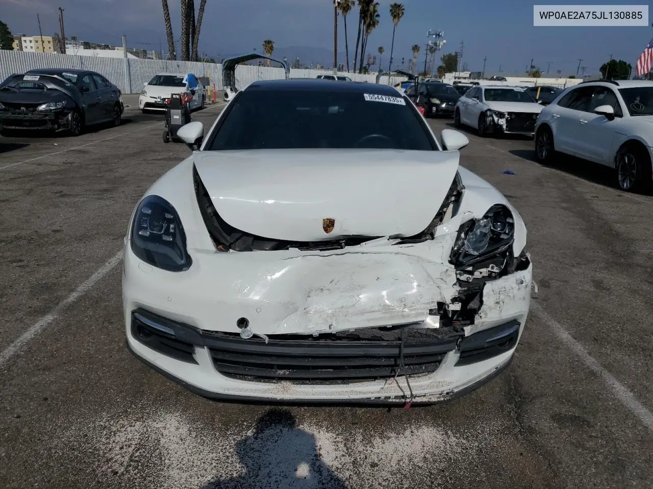 2018 Porsche Panamera 4 E-Hybrid VIN: WP0AE2A75JL130885 Lot: 55447835